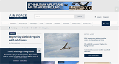 Desktop Screenshot of airforce-technology.com